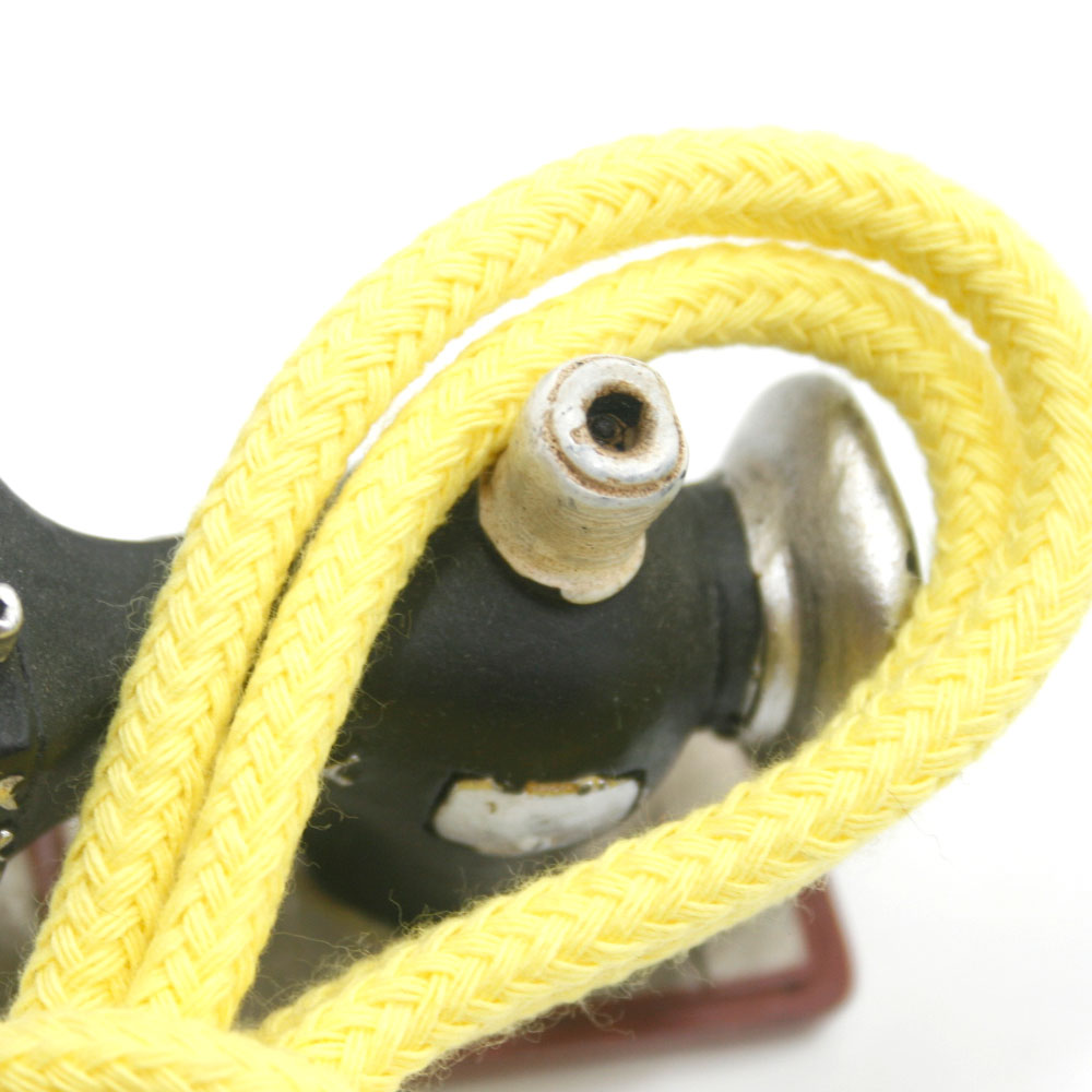 둥근후드끈(노랑) - 츄리링끈(1마 90cm)